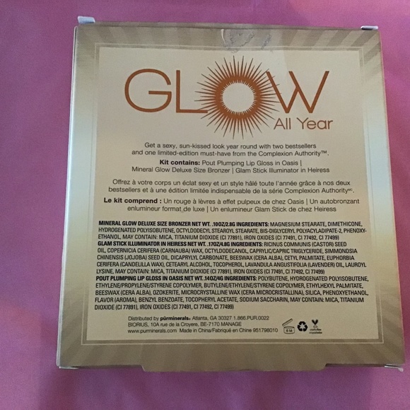 Pur Minerals Glow All Year Kit Mineral Glow Bronze - Picture 2 of 2